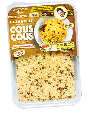 Dehidratált Zöldségalapok - Cous Cous Keleti Íz (India)