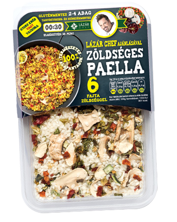 Dehidratált Zöldségalapok - Paella 6 Zöldséggel