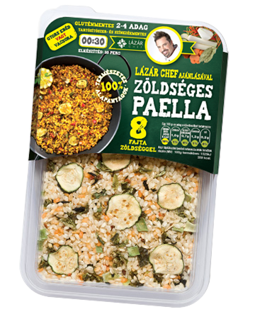 Dehidratált Zöldségalapok - Paella 8 Zöldséggel
